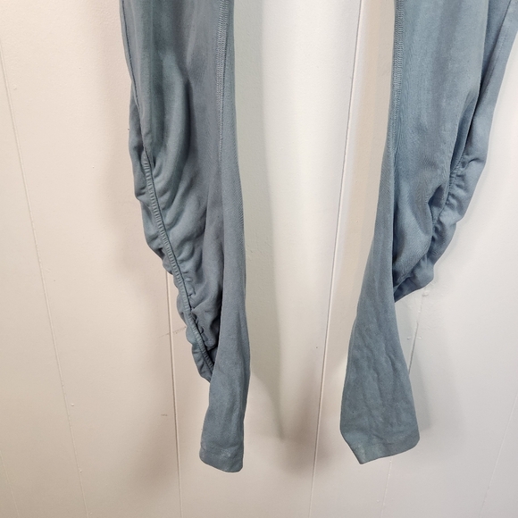 Lululemon Inner Glow Tight 28" Washed Chambray Blue Leggings Cotton Size 4 Yoga - Picture 6 of 13